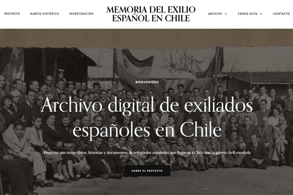 Memoria del exilio español en Chile